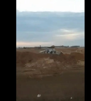 Окупанти почали рити окопи навколо аеродрому «Бельбек» у Криму
