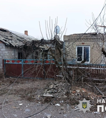 На Донеччині поліцейські документують наслідки обстрілів 17 населених пунктів