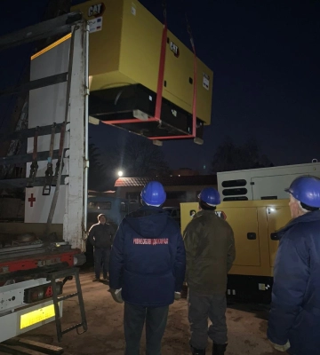 «Рівнеоблводоканал» отримав дизель-генератори з Німеччини