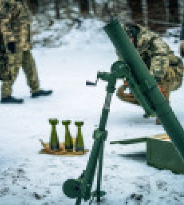 Укроборонпром показав фотографії з випробувань чергової партії української 82 мм міни