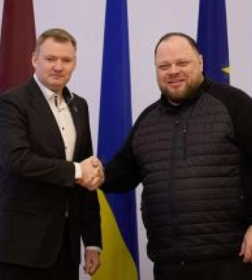 Руслан Стефанчук: Латвія завжди була союзником  України та демонструвала допомогу на всіх рівнях