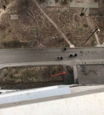 У Дніпрі чоловік викинувся з вікна під час повітряної тривоги