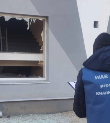 Оккупанты нанесли ракетный удар по Мерефе на Харьковщине. Погиб человек, – ОВА