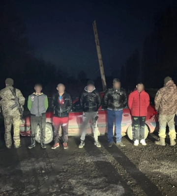 На Закарпатті прикордонники затримали 12 &quot;ухилянтів&quot;: що відомо