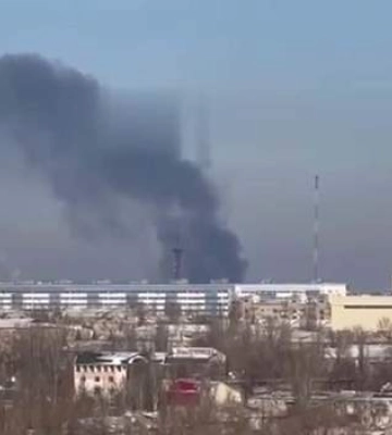 В оккупированном Донецке горит металлопрокатный завод, – СМИ