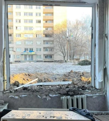 Навчальні заклади та будинки постраждали у Краматорську після ракетної атаки