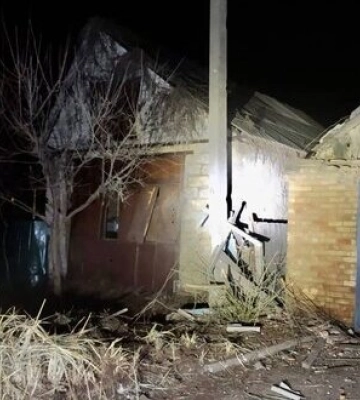 Вночі ворог двічі обстріляв Нікопольський район Дніпропетровщини, - ОВА