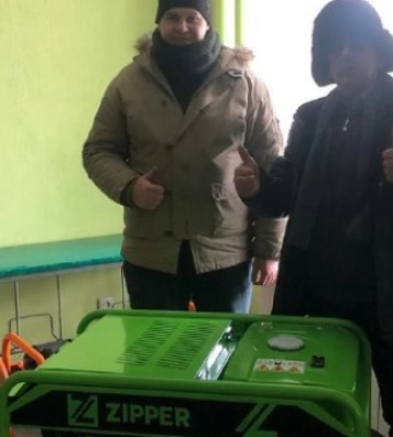 Громада на Херсонщині отримала генератори від міжнародних партнерів