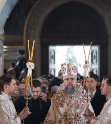 Епіфаній на Водохреще служитиме у Київській Лаврі