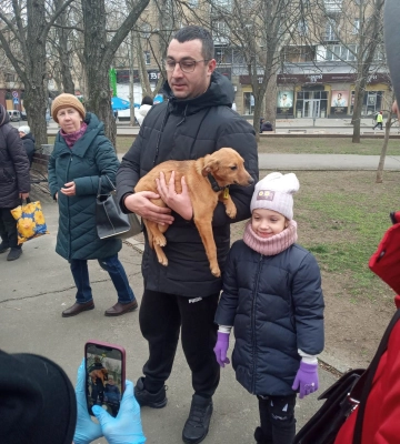 У Миколаєві відбулася акція «Наша мрія – місто без бродячих собак!»