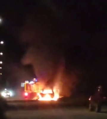 В Бердянске произошел взрыв в автомобиле местного гауляйтера (видео)