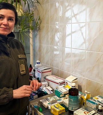 Історія медикині херсонської військової частини Нацгвардії