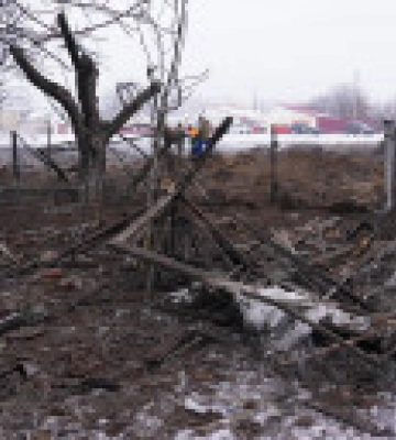 Під час ракетної атаки на Київщину пошкоджено 28 будинків. В ОВА показали фото