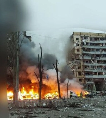 РФ ударила по многоэтажке в Днепре &quot;убийцей авианосцев&quot; - Игнат