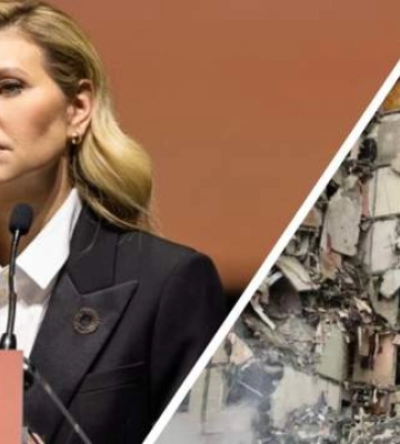 Ми – живі голоси з-під руїн, – Олена Зеленська про ракетний удар по житловому будинку в Дніпрі