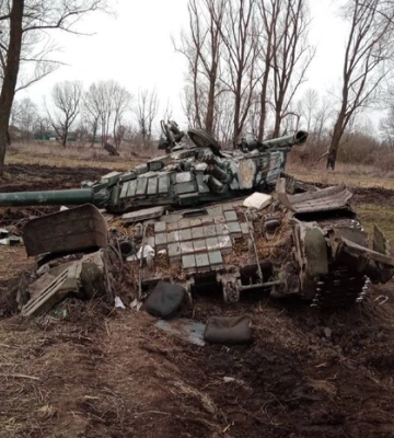 Генштаб розповів, що залишилося від одного з танкових батальйонів окупантів
