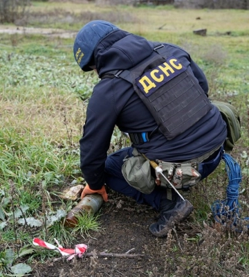 На Миколаївщині  у смітник викинули 21 мінометний снаряд