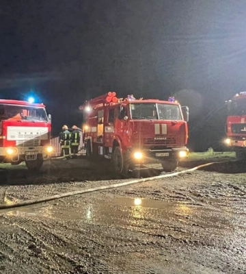 Ліквідовано пожежу на енергетичному об’єкті в Івано-Франківській області, - ОВА. ФОТО