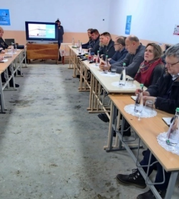 Спікер латвійського парламенту відвідав деокуповану Чернігівщину