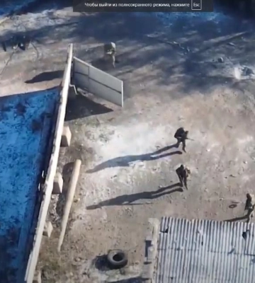 Прикордонники показали, як за допомогою БПЛА знищують ворога під Соледаром (відео)