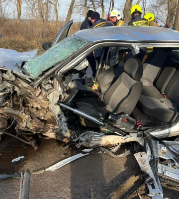 Внаслідок ДТП на Дубенщині до лікарні госпіталізували трьох постраждалих (ФОТО)
