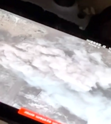 За Днепр! Видео ударов артиллерии по &quot;логову&quot; с десятками россиян