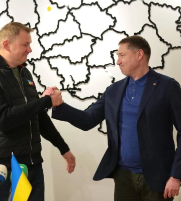 У Львівській області перебуває делегація на чолі з Головою Саейми Латвійської республіки Едвардсом Смілтенсом