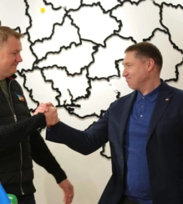 Голова парламенту Латвії відвідав Львівщину