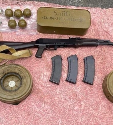 АК-74, гранаты и патроны: в Харькове задержали торговца оружием