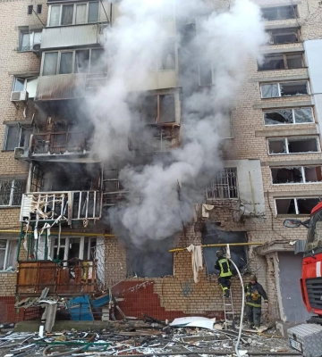 Окупанти масовано обстріляли Херсон — семеро поранених