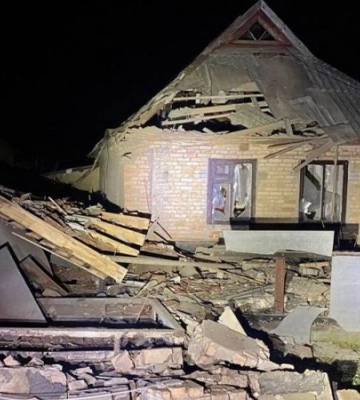 Росіяни двічі за ніч обстріляли Нікопольський район Дніпропетровщини