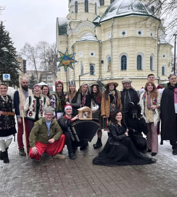 «Зірковий Вертеп» колядував у Рівному (ВІДЕО)
