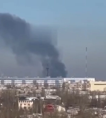 В окупованому Донецьку палає металопрокатний завод, – ЗМІ