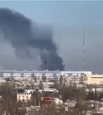 В окупованому Донецьку палає металопрокатний завод, – ЗМІ