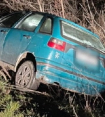 На Закарпатті нетверезий  водій вчинив ДТП і зник з місця події