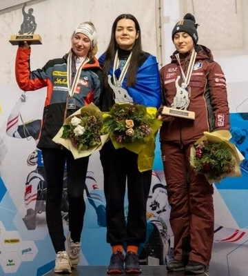 Українка вперше в історії виграла чемпіонат світу з санного спорту серед юніорів