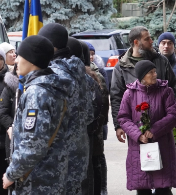 В Одессе простились с погибшими защитниками Украины Александром Фирсовым и Денисом Засименко