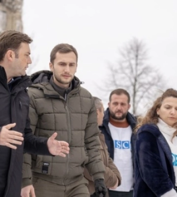 Глава ОБСЕ посетил Бородянку