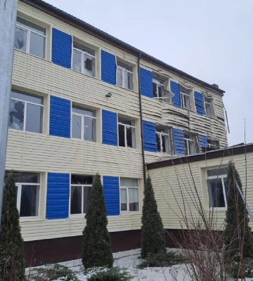 Росіяни обстріляли школу в Часовому Яру на Донеччині, - ОВА. ФОТОрепортаж