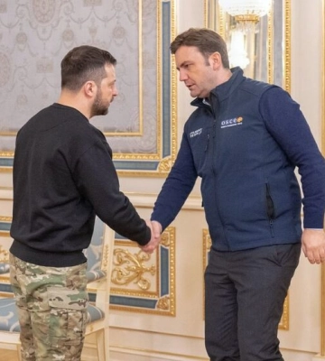 До Києва приїхав голова ОБСЄ Буяр Османі