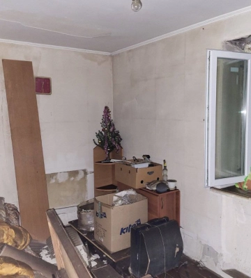 Необачно покурив: В Овручі у пожежі загинув чоловік (ФОТО)
