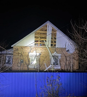 Никопольский район снова под вражескими обстрелами
