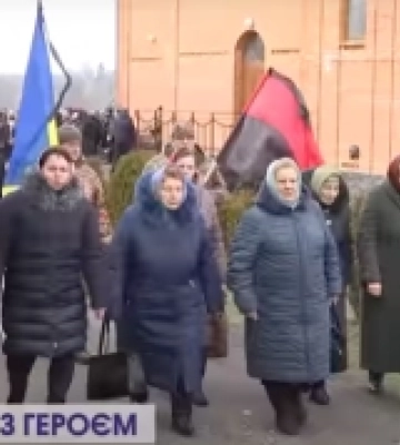 На Волині провели в останню дорогу військовослужбовця Олега Профатіло