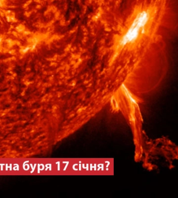 Чи очікувати магнітну бурю 17 січня?