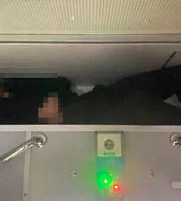 Полтавець намагався виїхати за кордон, сховавшись під ковдрою