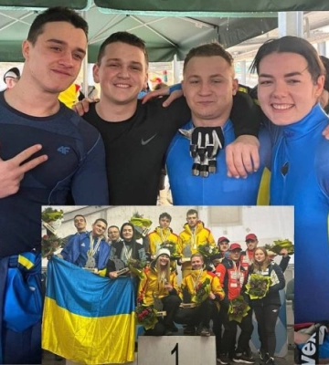 Львівські санкарі – другі у командній естафеті на Чемпіонаті світу