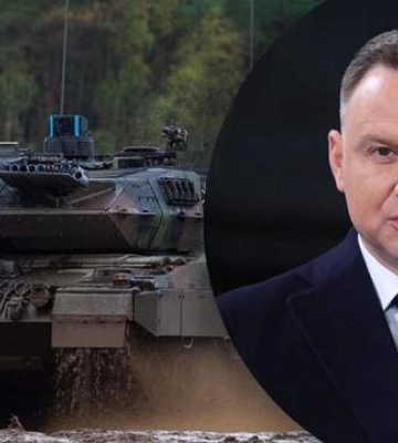 Президент Польши Дуда надеется, что союзники предоставят Украине танки