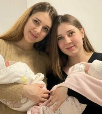 У старшої дівчинка, у молодшої хлопчик: у Львові рідні сестри разом народили на Різдво