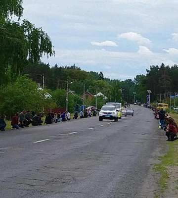 На Полтавщині попрощалися з оборонцем Маріуполя Олегом Топоренком