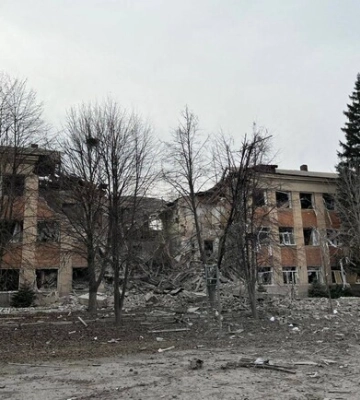 Оккупанты нанесли удар по колледжу в Купянске